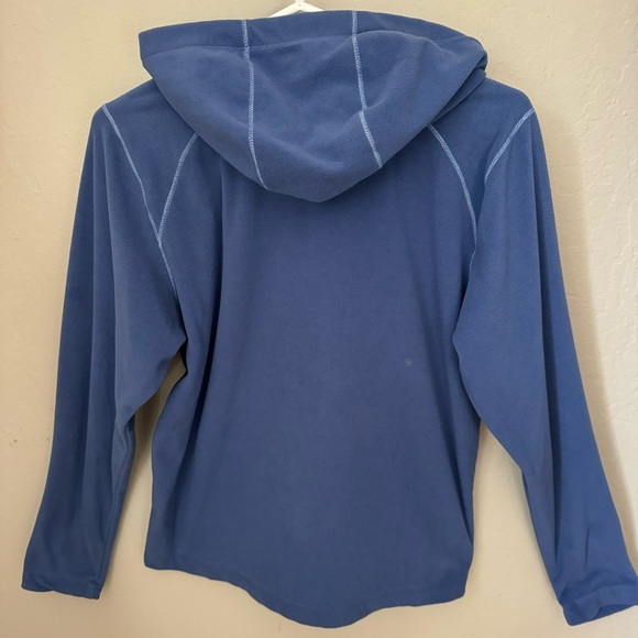 REI Kids Fleece Hoodie Purple Lightweight Hooded Sweatshirt Winter Size XL 16/18 - Picture 5 of 12